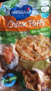 Barbara's Bakery Jalapeno Cheese Puffs