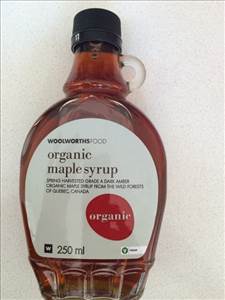 Woolworths Organic Maple Syrup