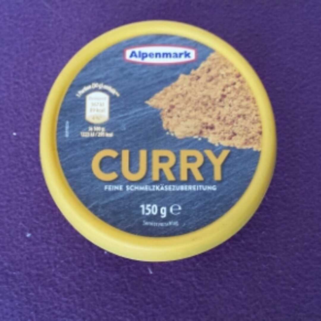 Alpenmark Schmelzkäse Curry