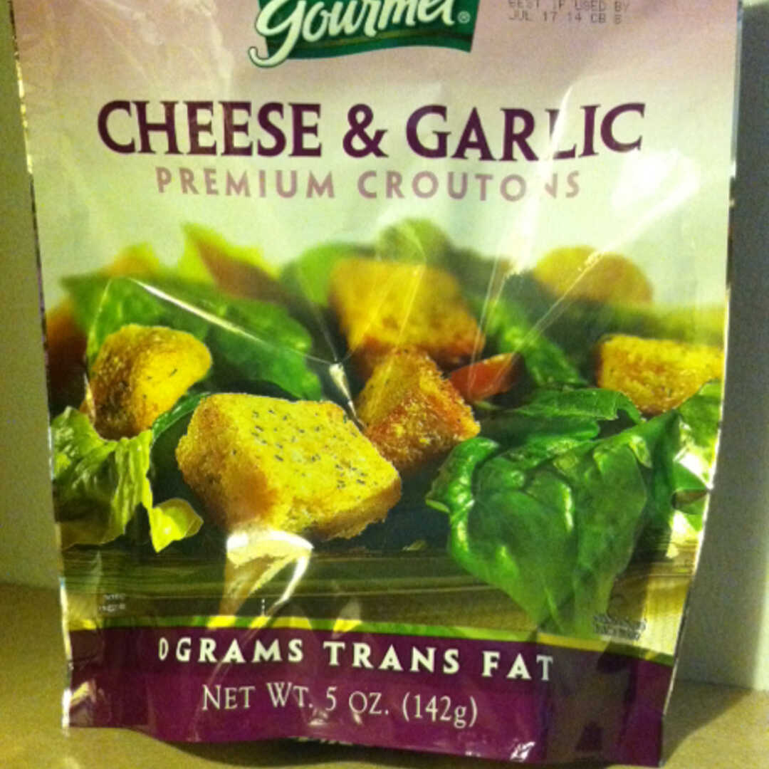Fresh Gourmet Cheese & Garlic Premium Croutons