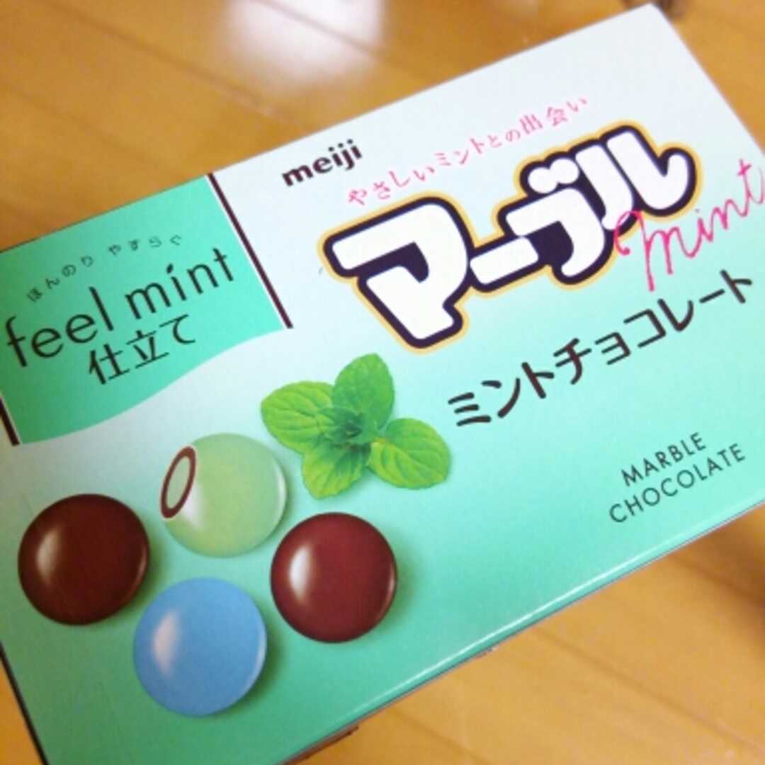 Meiji マーブル ミントチョコレート
