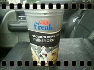 F'real Cookies N' Cream Milkshake