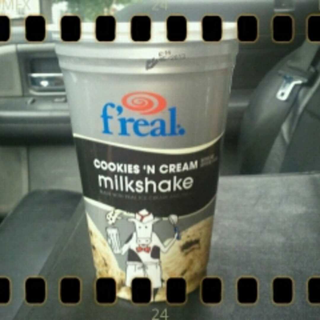 F'real Cookies N' Cream Milkshake