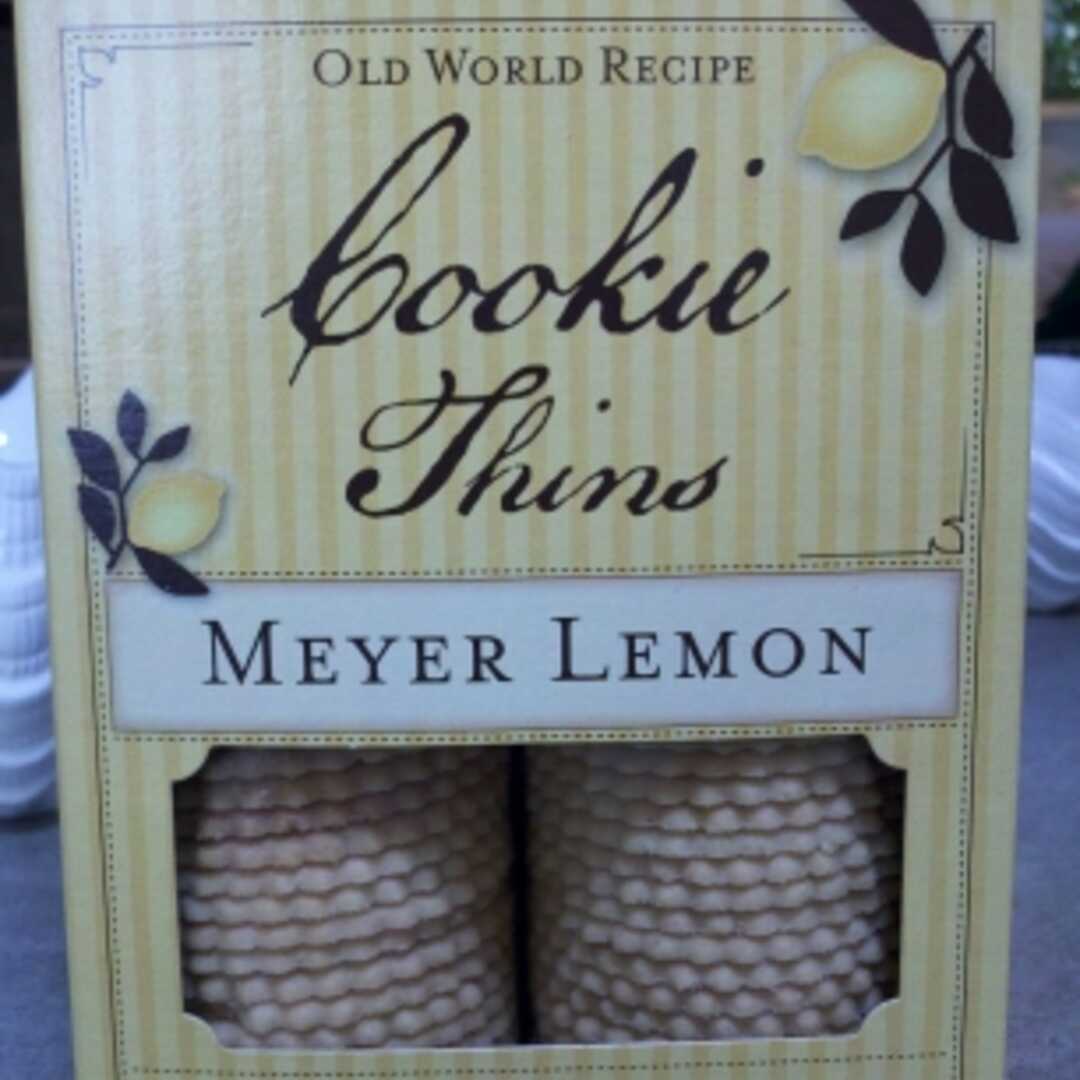 Trader Joe's Meyer Lemon Cookie Thins