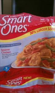 Smart Ones Satisfying Selections Sesame Chicken