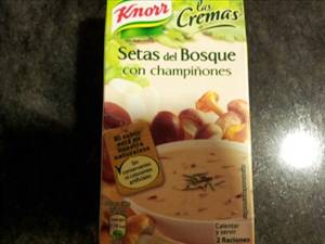 Knorr Crema Setas del Bosque con Champiñones