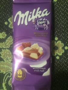 Milka Молочный и Белый Пятнистый Шоколад