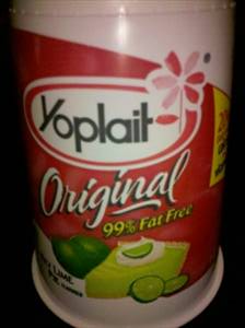 Yoplait Original Key Lime Pie Flavored Yogurt