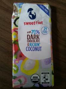 Sweet Riot Pure 70% Dark Chocolate with Kickin' Coconut