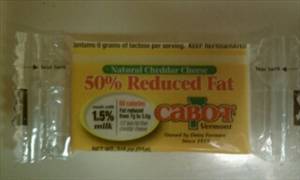Cabot 50% Reduced Fat Natural Cheddar Cheese