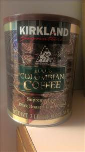 Coffee (Brewed From Grounds)