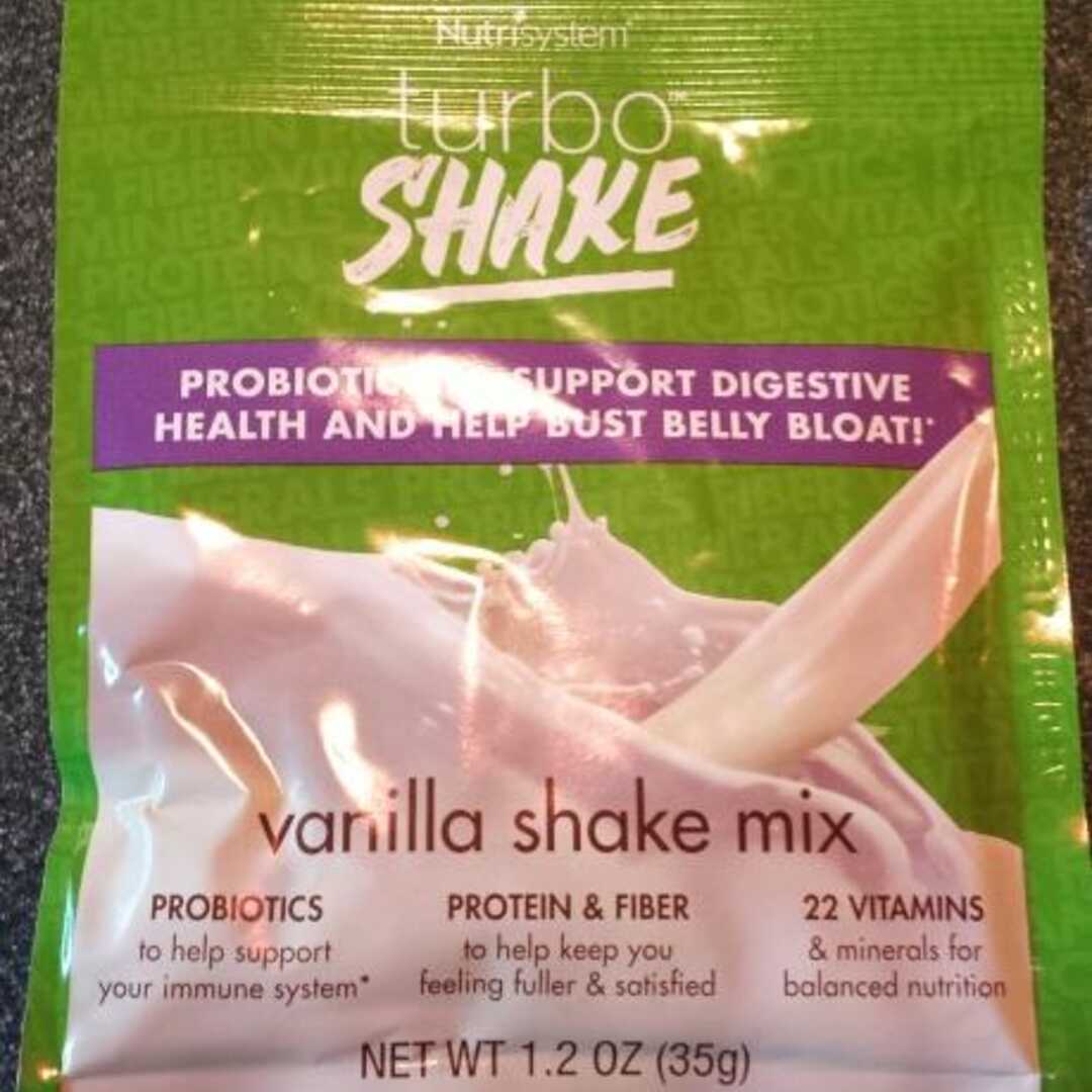 Carbs in Nutrisystem Turbo Shake, Vanilla Shake Mix