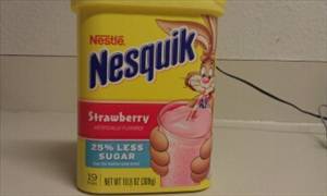Nestle Nesquik Strawberry Powdered Milk Mix