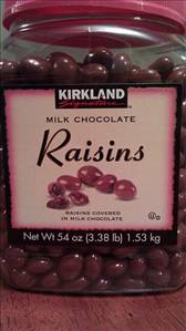 Kirkland Signature Chocolate Covered Raisins