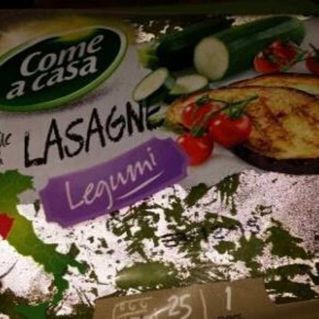 Come a casa Lasagne Legumi