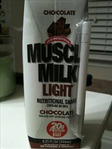 Muscle Milk Light Nutritional Chocolate Shake (8.25 oz)