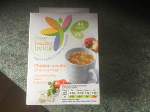 Tesco Healthy Living Chicken Noodle Soup in A Mug
