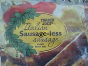 Trader Joe's Italian Sausage-Less Sausage