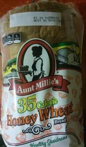 Aunt Millie's 35 Calorie Honey Wheat Bread