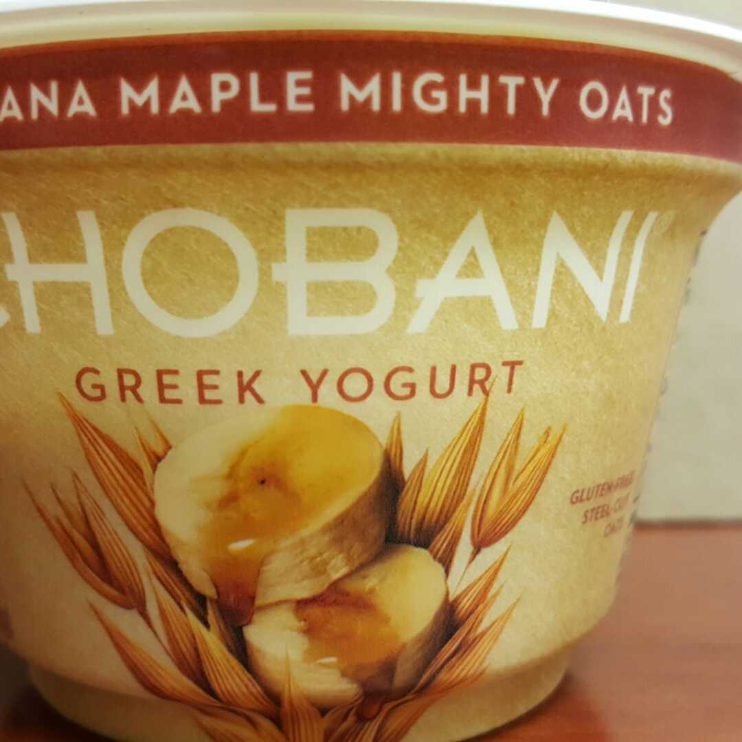 Chobani Banana Greek Yogurt with Maple Oatmeal