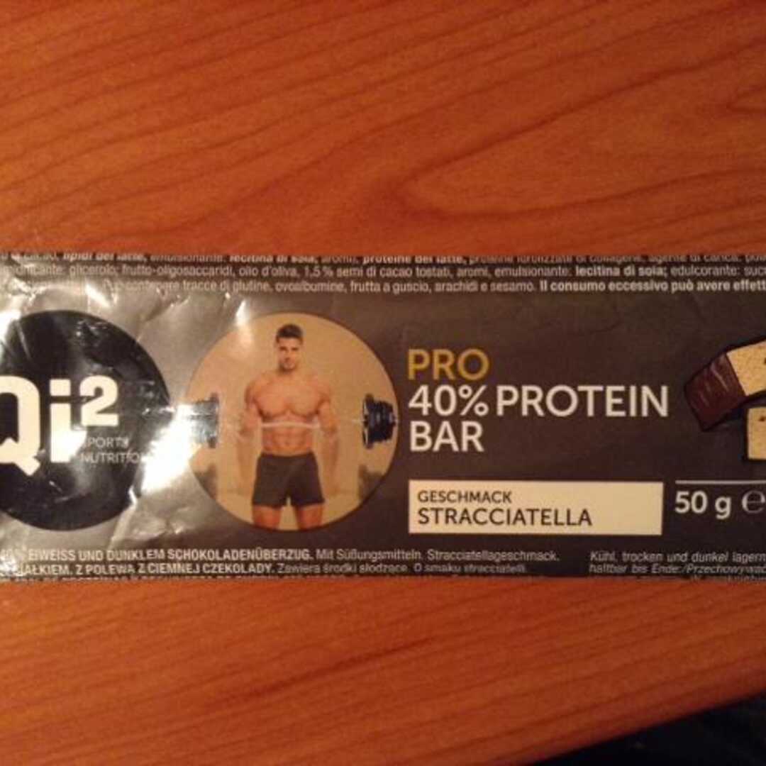 Qi2 Pro 40% Protein Bar Stracciatella