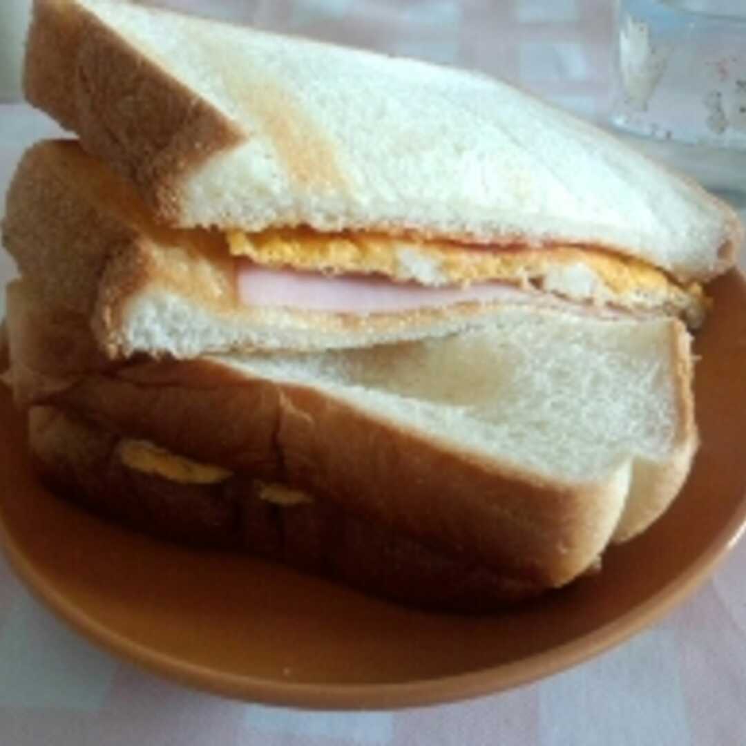 Ham Sandwich with Spread