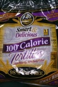 La Tortilla Factory Smart & Delicious 100 Calorie Tortillas 100% Whole Wheat