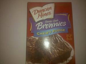 Duncan Hines Family Style Brownie Mixes - Chewy Fudge
