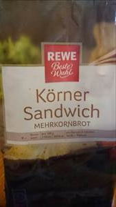 REWE Beste Wahl Körner Sandwich