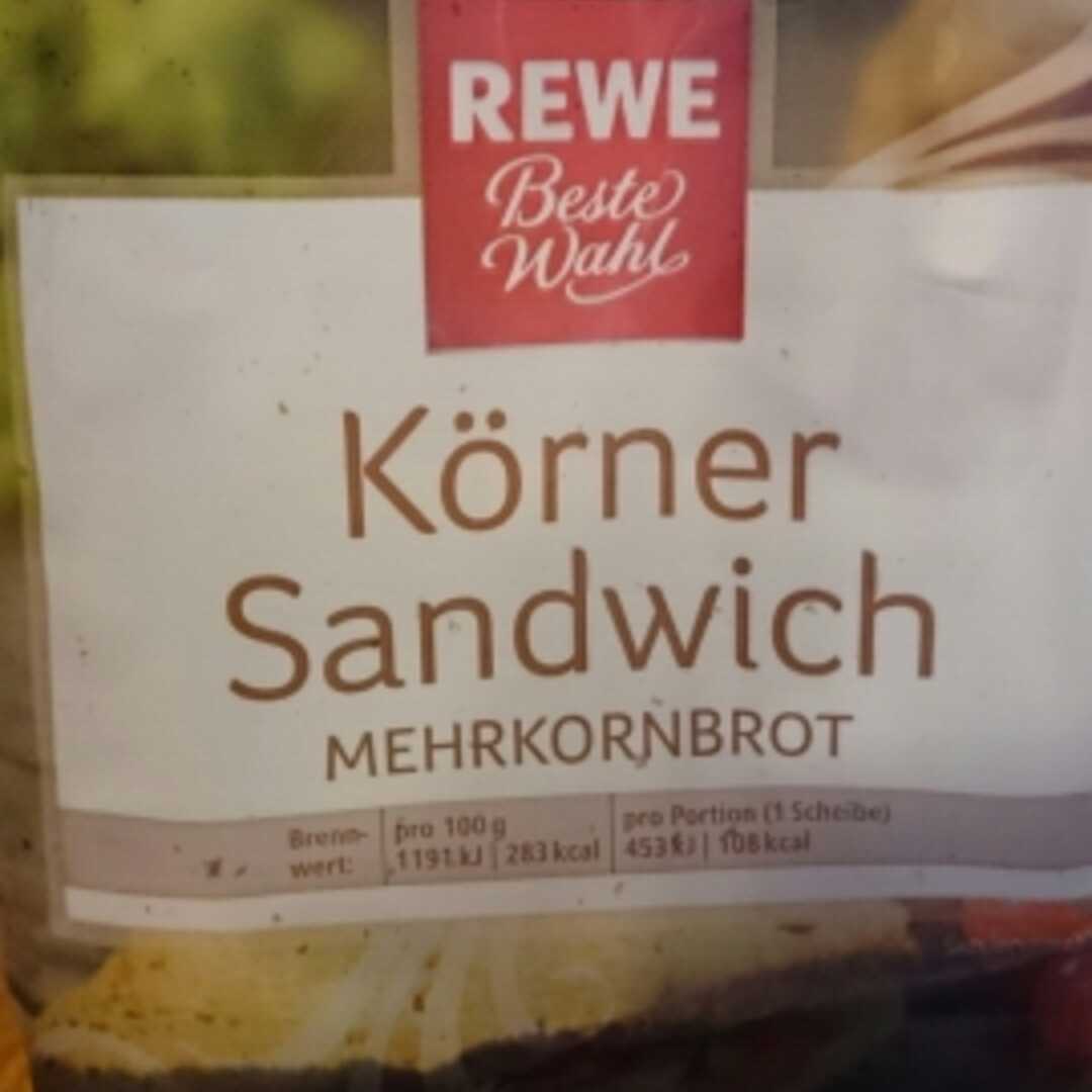 REWE Beste Wahl Körner Sandwich