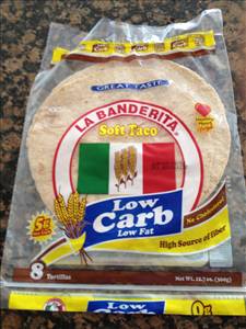 La Banderita Soft Taco Low Carb Tortillas
