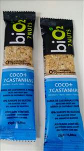Bio2 Barrinha de Cereal de Amêndoas e Coco