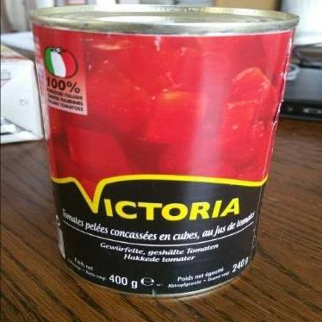 Victoria Gepelde Tomaten in Stukken