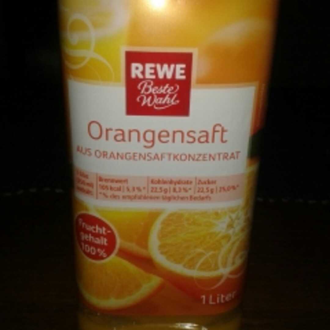 REWE Beste Wahl Milder Orangensaft