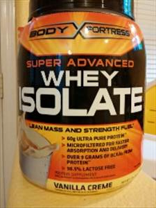 Body Fortress Super Advanced Whey Isolate - Vanilla Creme