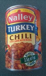 Nalley Turkey Chili with Beans