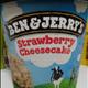 Ben & Jerry's Sorvete Strawberry Cheesecake