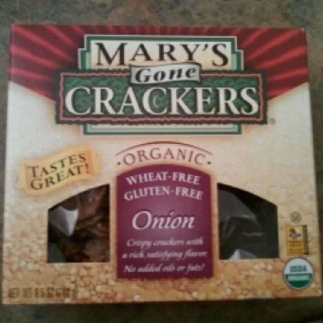 Mary's Gone Crackers Onion Crackers