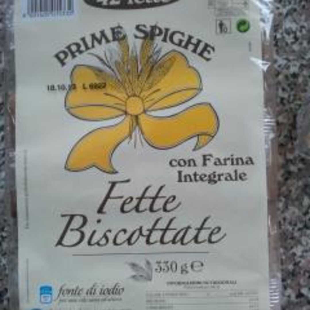 Prime Spighe Fette Biscottate Integrali