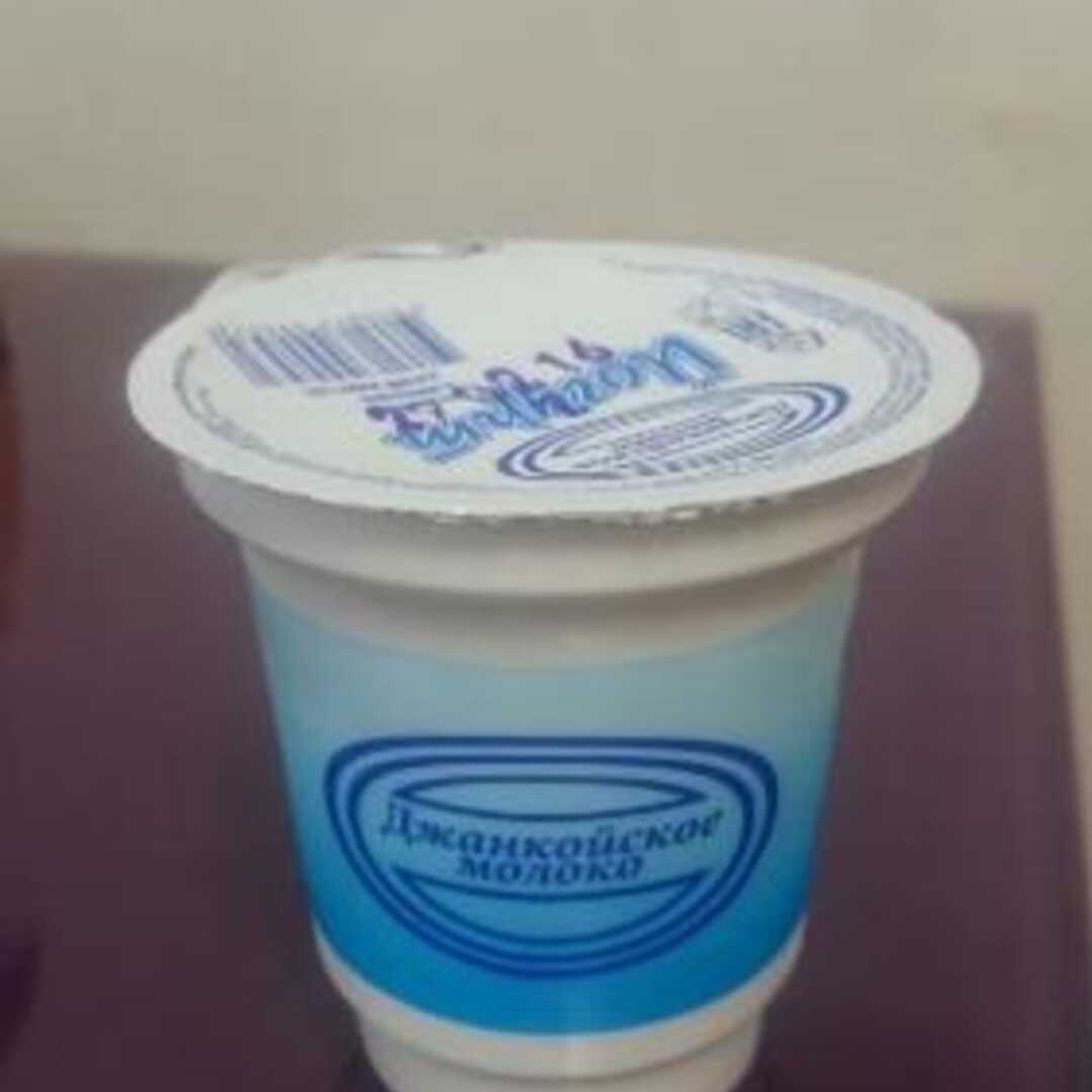 Джанкойское Молоко Йогурт Сладкий Термостатный