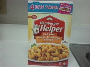 Betty Crocker Hamburger Helper - Double Cheeseburger Macaroni
