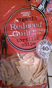 Trader Joe's Organic Reduced Guilt White Corn Tortilla Chips