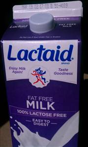 Lactaid 100% Lactose Free Fat Free Milk