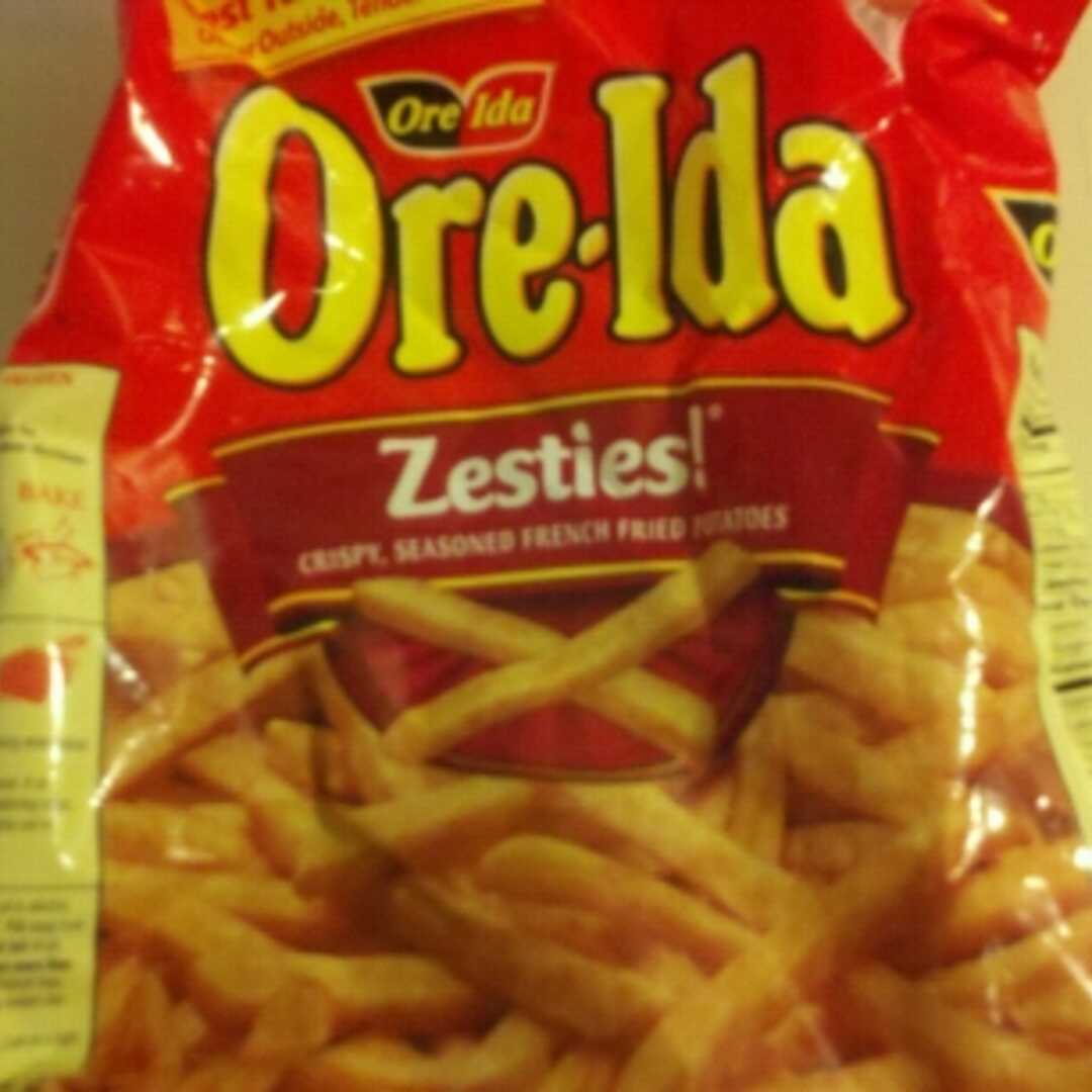 Ore-Ida Zesties! Crispy Seasoned French Fried Potatoes
