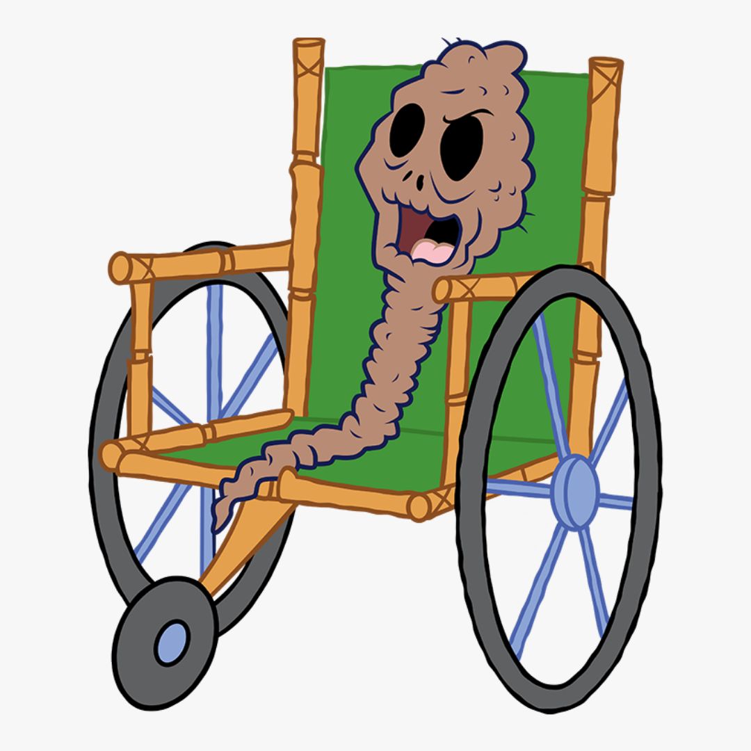 Grandma spongebob wheelchair