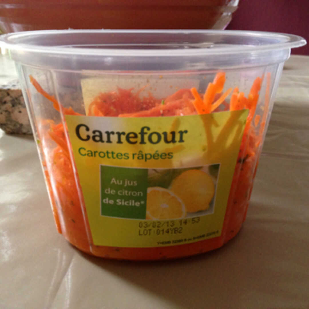 Carrefour Carottes Râpées au Citron
