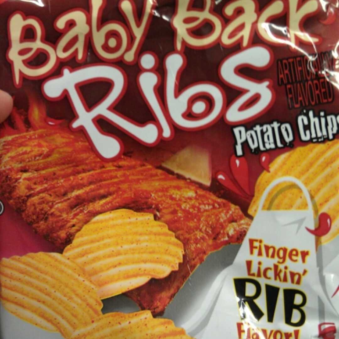 Herr's Baby Back Ribs Potato Chips