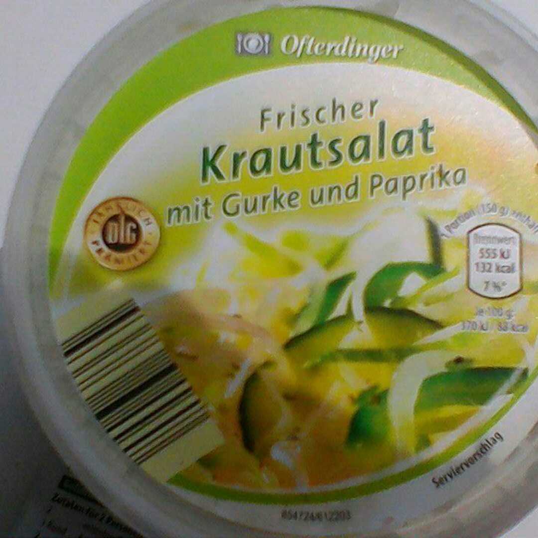 Ofterdinger Frischer Krautsalat mit Gurke & Paprika