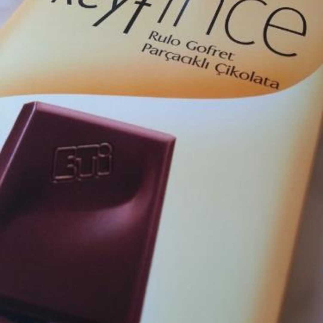 Eti Keyfince Rulo Gofret Parçacıklı Çikolata