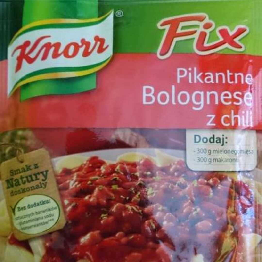 Knorr Fix Pikantne Bolognese z Chili